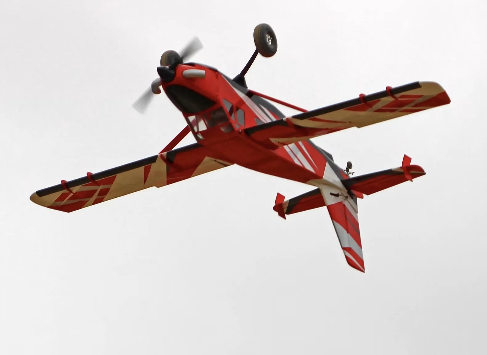 High-Wing 3D Balsa Aircraft